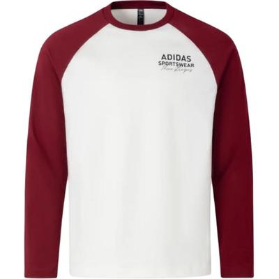 FW24 Tee LS Series Comfortable Soft Breathable Quick-Dry Versatile Long Sleeve T-Shirt Unisex Tops White Red JZ2336