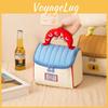 Cute Cube Travel Cosmetic Bag With Large Capacity For Girls And Women