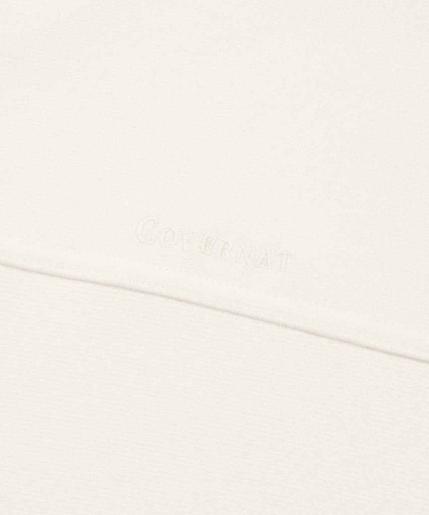 COVERNAT Round Pocket T-Shirt White