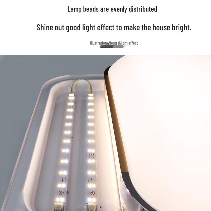 Dimmable LED Ceiling Light Panel: Dual/Triple Color Light Board & Bar