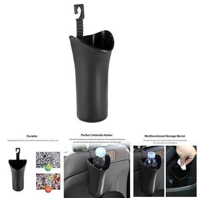 Tragbare Auto Styling Lagerung Barrel ABS Multifunktionale Haken Regenschirm Aufhänger