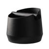 High Capacity Coffee Grounds Bin Thickened Plastic Construction Anti Tip Base Quiet Operation Kitchen Accessories