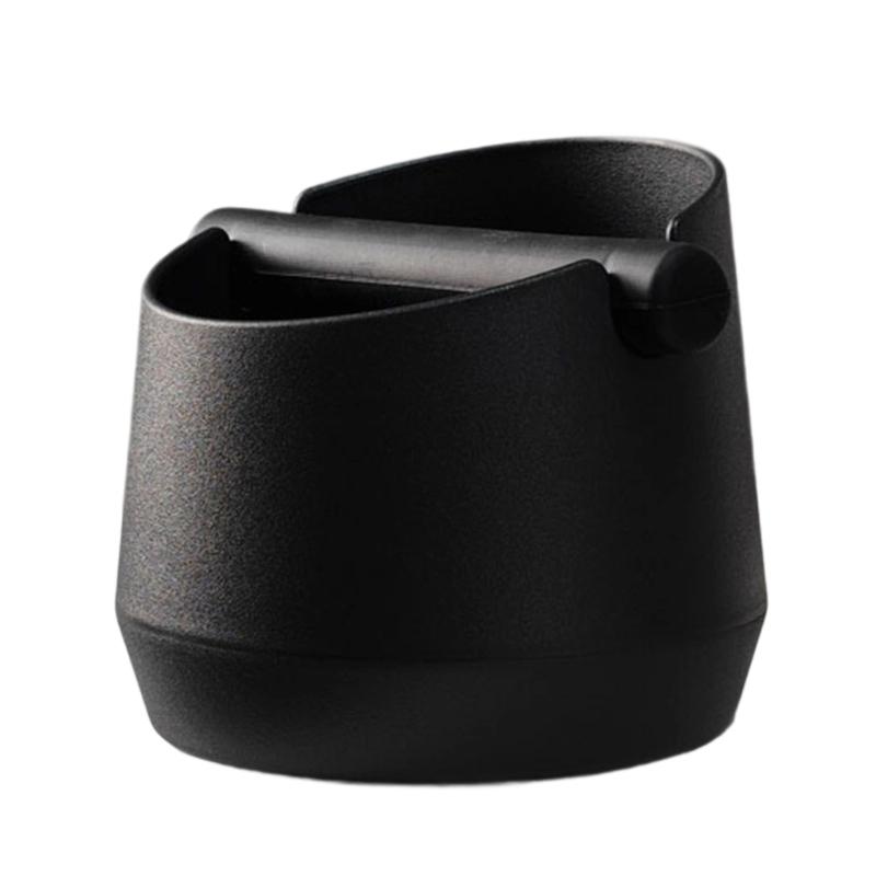 High Capacity Coffee Grounds Bin Thickened Plastic Construction Anti Tip Base Quiet Operation Kitchen Accessories