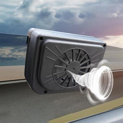 Solar Powered Cooler Fast Rotation Car Window Vent Fan Solar Window Fan Portable Car Ventilation Fan Solar Powered Vent Fan For