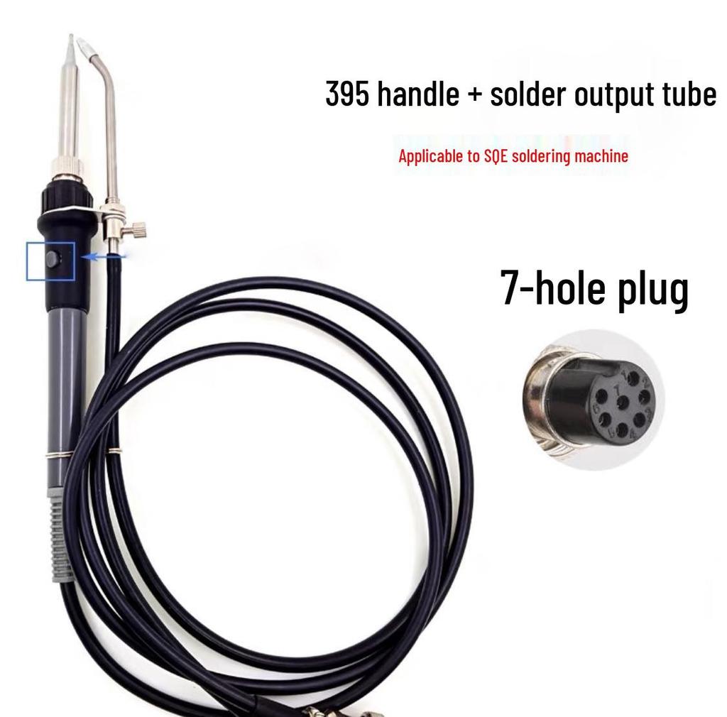 Automatic Soldering Machine Accessories: Iron Handle, Feed Tube, Feed Box, Gear, Nozzle, and Head