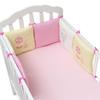 6 Pieces / Set of Crib Protection Pad Crib Fence Bumper Crib Safety Cotton Blend Baby Bedding