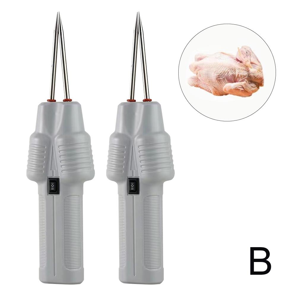 Poultry Plucking Artifact Chicken Feather Duck Goose Hair Electric Poultry Handheld Clip Tweezers Feather Removal Pig Hair M2T2