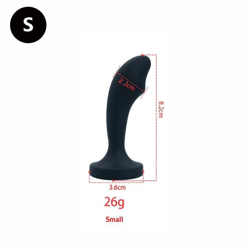 Silicone Anal Dilatancy Dildos Adult Sex Toys Anal Plug G-point Massage Gem Crystal Base Butt Plug Anal Masturbation Stimulator