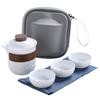 Outdoor Travel Kung Fu Tea Set Household Simple Portable Express Cup Company Opening Event Souvenir