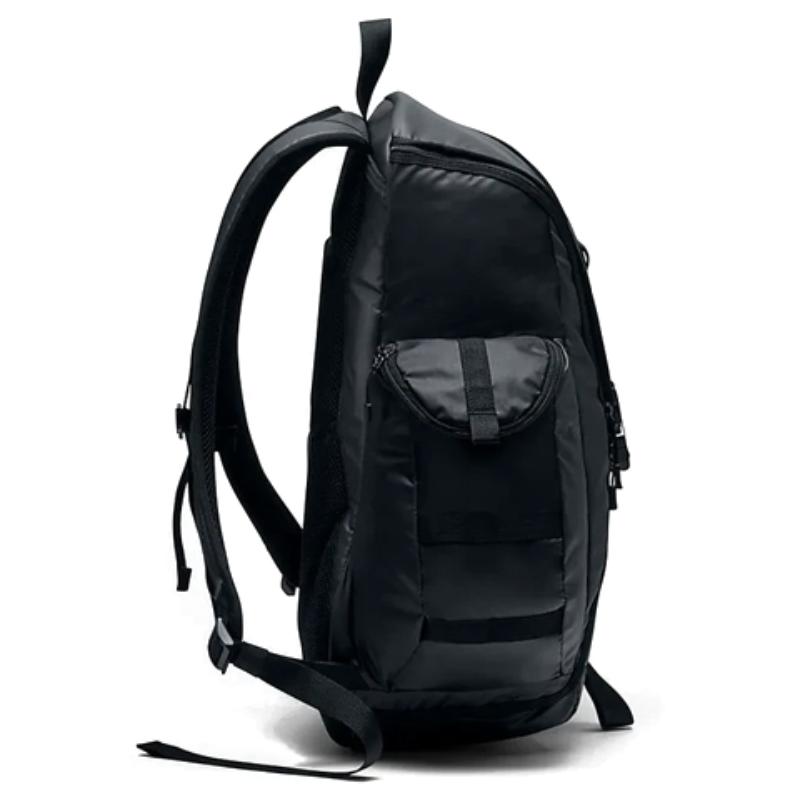 Nike Nylon Fabric Backpack Regular Unisex Black Casual BA5236-010