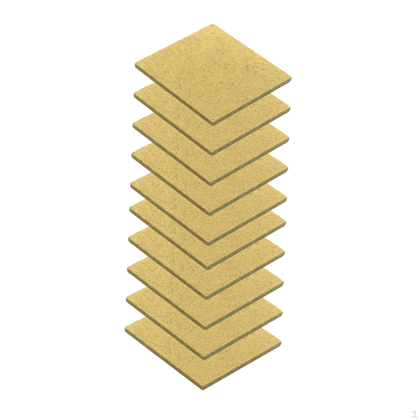 

10 шт. Основания для строительных моделей, Фундаментные плиты, Сделай сам, Архитектурные принадлежности, Деревянное основание для 6cmx6.7cm