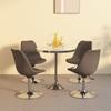 Day and Night - Day and Night Swivel Dining Chairs 4 Units Taupe Fabric