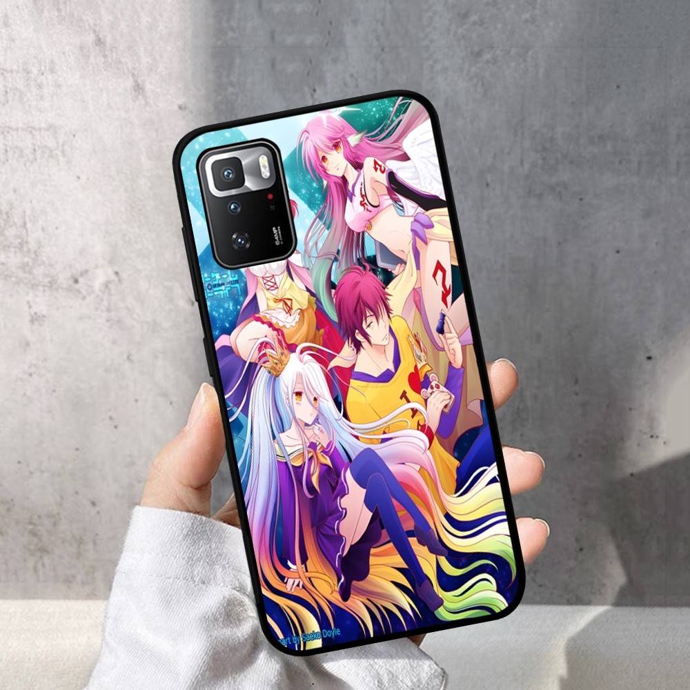N-No Game No Life Handyhülle Für Redmi Note 4 X 5 A 6 7 8 T 9 9S 10 11 11S 11Epro Poco M3 pro