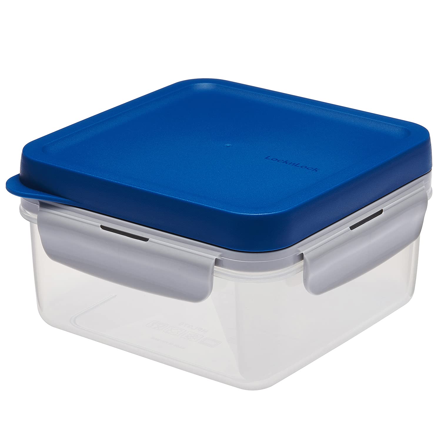 

Bestco Lunch Box Storage Container Blue To go Box 2 in 1 Lock Lock Fork Knife Included 1.2L HPL979L-B & & синий
