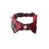 New Pet Cat Collar British Gentleman Plaid Bow Tie Stylish Accessory for Cats Dog Accessories Cat Collar Dog Y Harness