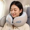 360 Degree Neck Protect U-shaped Travel Pillows Comfortable Storage Bag Neck Support Cushion Slow Rebound Portable