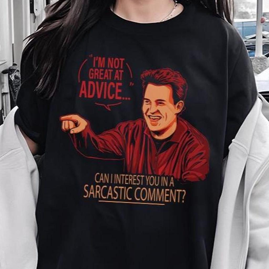 Chandler Bing Sarcastic Comment T-Shirt - Friends TV Show Tee