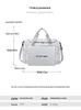 Clear Waterproof Beach Bag: Large Capacity, Lightweight, Versatile Travel & Sports Tote