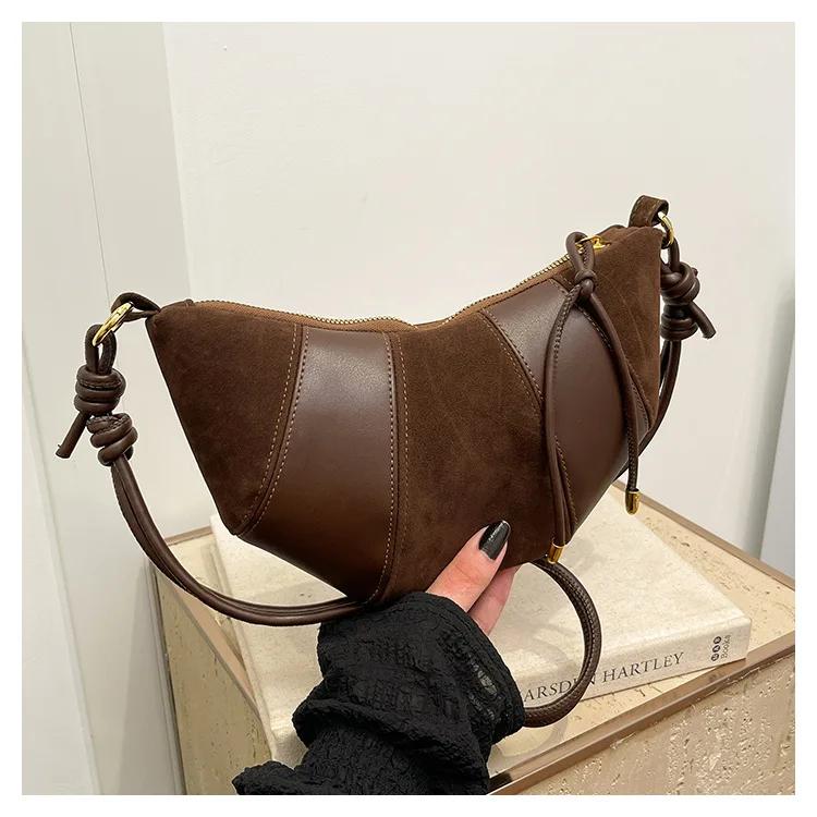 

Дизайнерские сумки Женские сумки через плечо Универсальная ретро-сумка с диагональным ремешком через плечо Сумка-кошелек и сумки Женские сумки one size коричневый