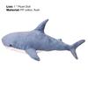Stuffed Shark Toy Large Size Breathable Non-shedding Vibrant Stuffed Animal Cushion Toy for Sofa Decor