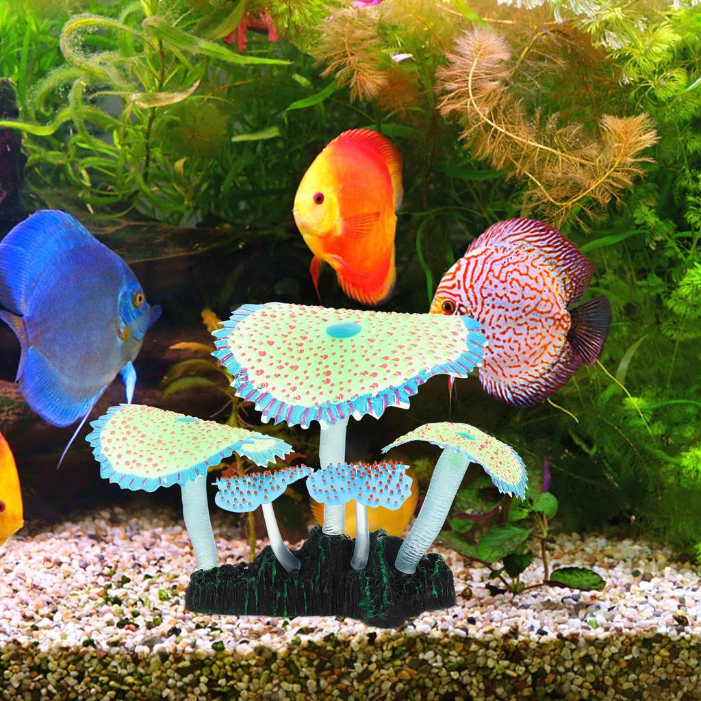 Aquarium Fake Coral Fish Tank Artificial Plant Decor Natural Style Aquatic Plant Adornment Aquarium Decor Fish Tank Decorations