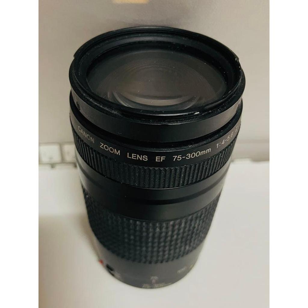 Used Canon ZOOM LENS EF 75-300mm F4-5.6 II