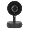 Wall Light Bulb Holder E26 Rotatable Matte Black Easy Installation Wall Mounted Bulb Socket for
