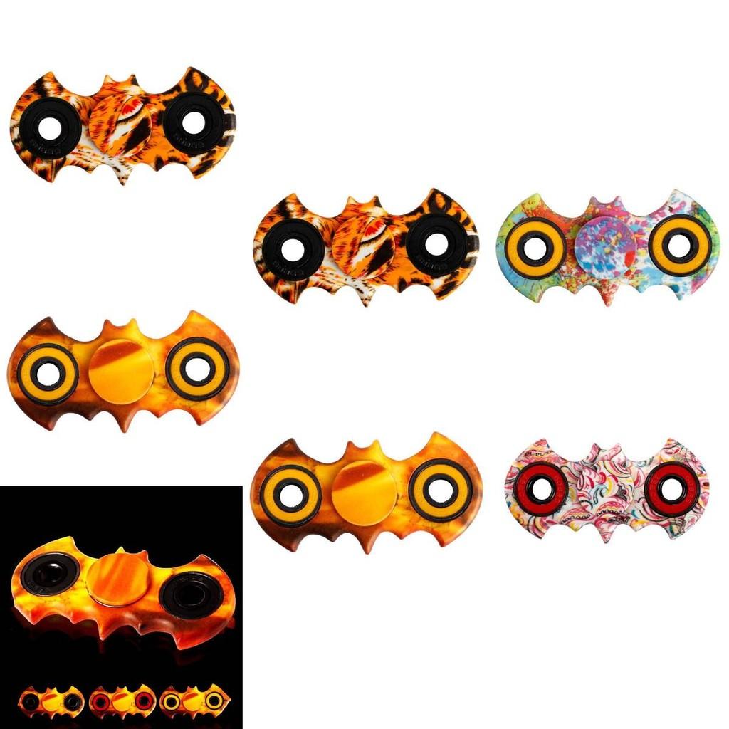 Batman Fingertip Gyro Stress Reliever Abs Stainless Steel Material Yellow Red Green Light Blue Black