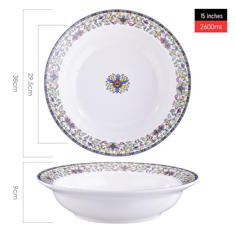 Large Ceramic Bowl for Soup, Noodles, Boiled Fish, Pickled Fish, and Dough Mixing - Mao Xuewang Commercial Use