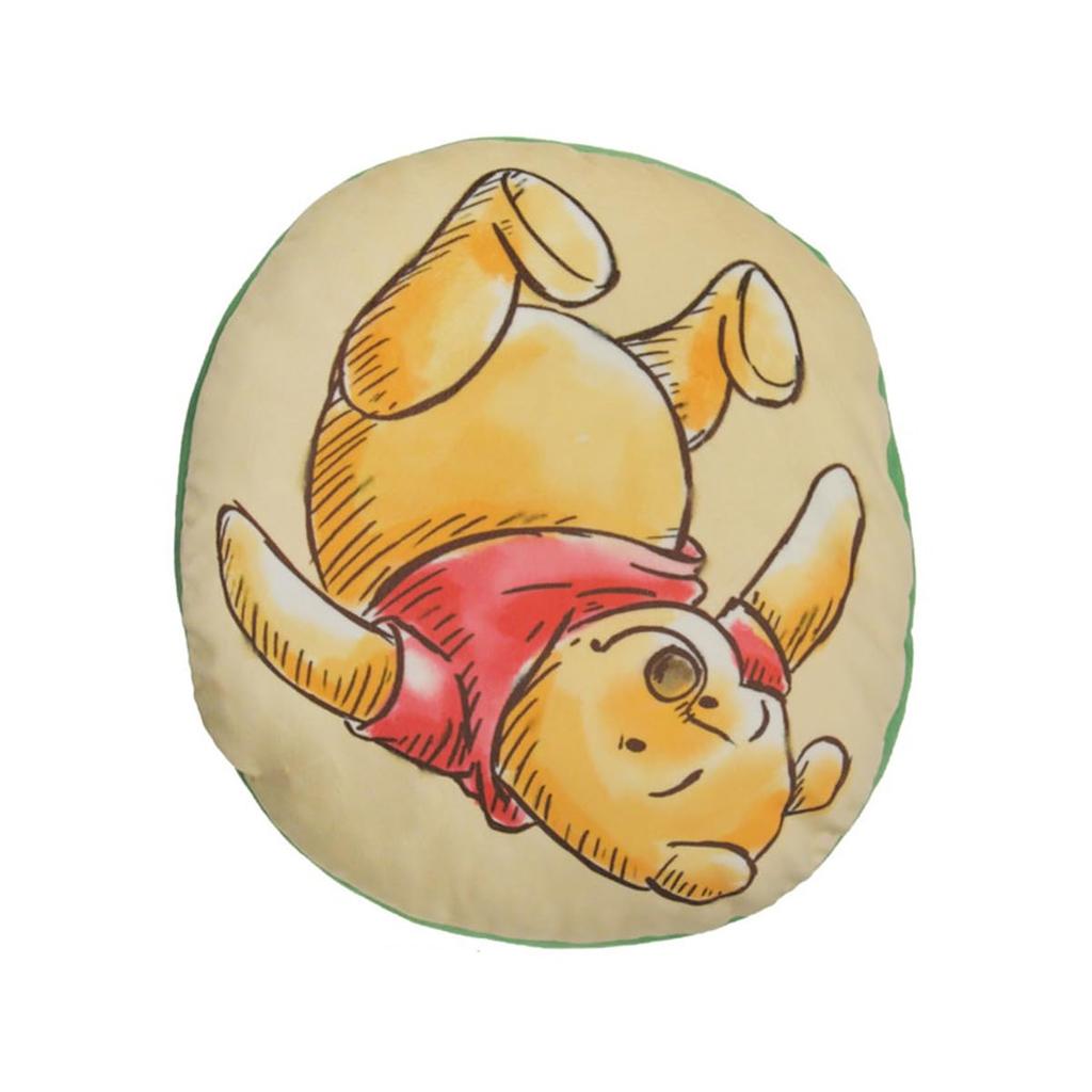 Marushin Disney Winnie the Pooh Slowly Picnic Cute Interior Birthday 2215047200 Die-Cut Cushion, Decor, Gift,