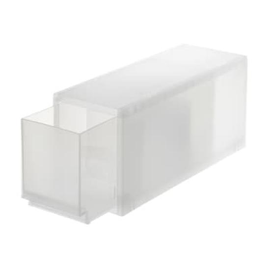 MUJI Polypropylene Small Item Storage Half 83831837 Case, Size, Large,