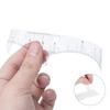 10 Pcs Disposable Eyebrow Ruler Microblading Semi Permanent Eyebrow Tattoo Position Ruler Guide Makeup Stencil Measure Tools