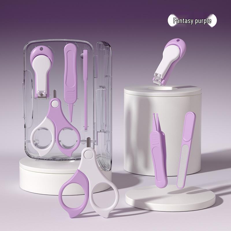 Baby Safety Nail Clippers & File Set for Newborns