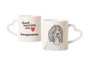 Schapendoes, Dutch Sheepdog, Nederlandse Schapendoes - Cup with a Dog, Adorable Cup with a Heart-shaped Handle, Universal Gift from the Brand