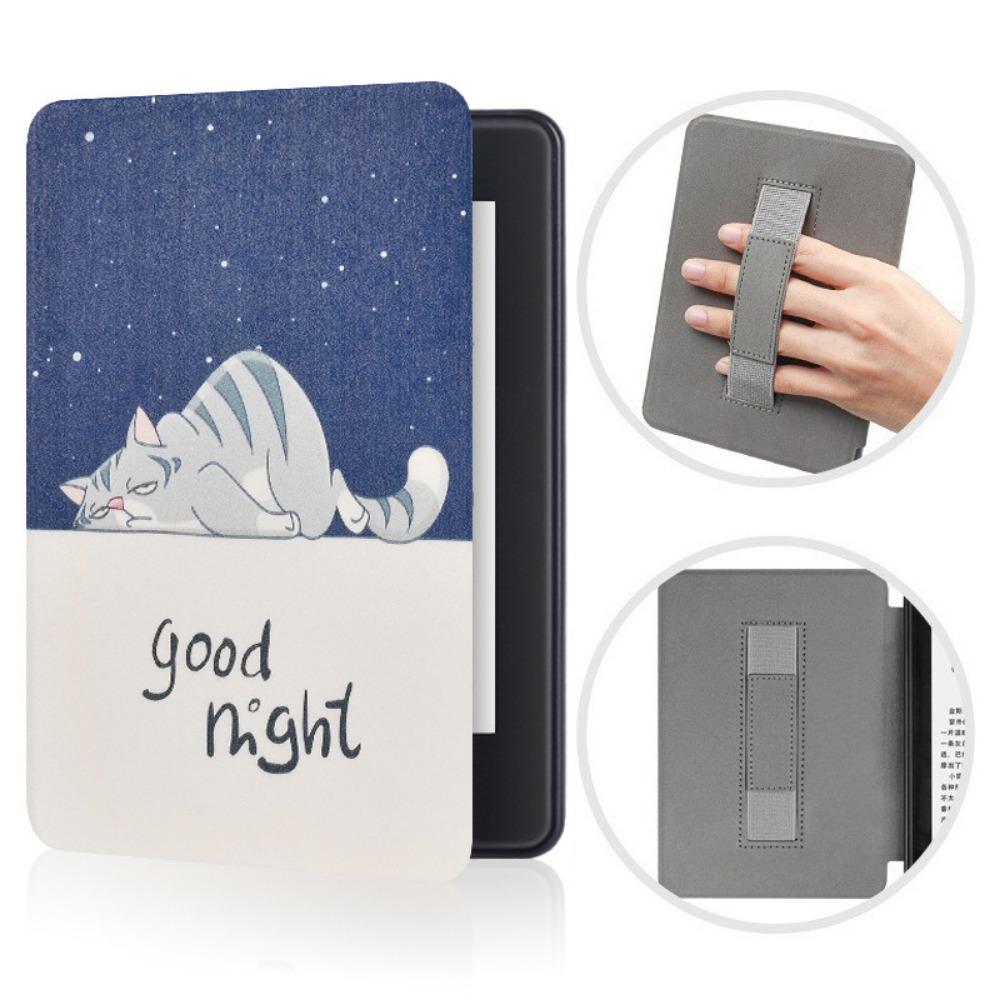 Kindle 2024 Case KPW6543 Handheld Colorful Protective Cover with Hand Strap 658 Shell