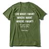 I Do What I Want When I Want Except I Gotta Ask My Wife Tshirt Funny Husband Unisexs Neck Short Sleeves Cotton Tshirt Gift Top Tee