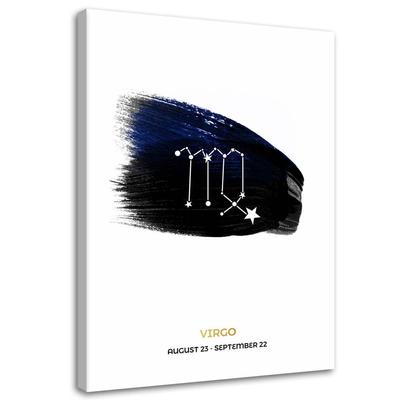 Canvas Print, Zodiac Sign Virgo