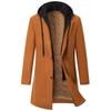 Cappotto imbottito con cappuccio Business Casual da uomo Autunno/Inverno Giacca di alta gamma in pile Taglie forti
