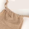 3 Piece Reusable Baby Cloth Storage Bags with Convenient Drawstring Closure Breathable for Toys Clothes & Accessories