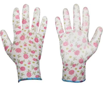 Protective Working Garden Gloves Polyurethane Size 8 Women's 1 Pair