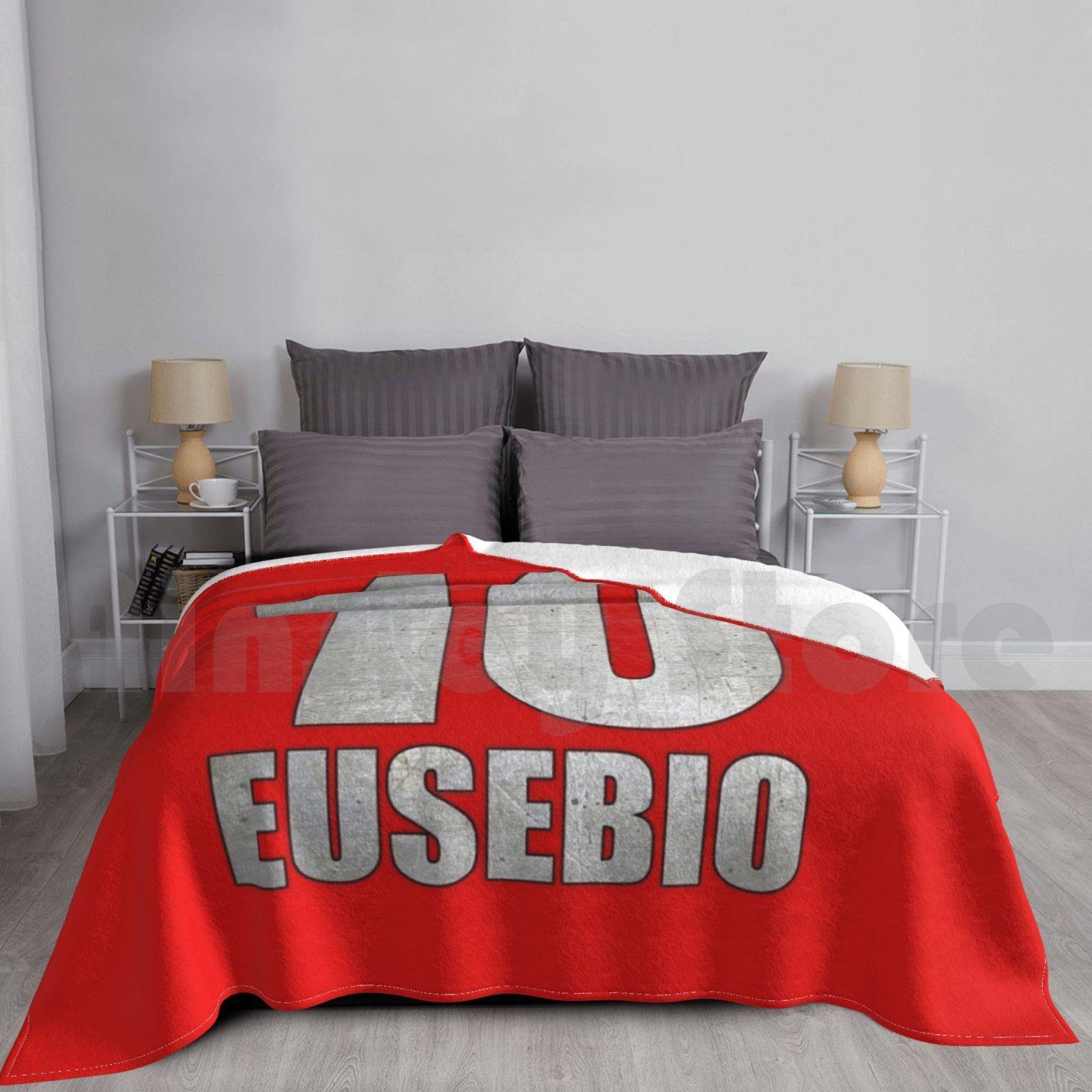 Eusebio Portugal Football Soccer Legend Fans Blanket Fashion Custom 8 Eusebio Portugal Soccer Legend Size: 75*100cm, Weight: 230 GSM