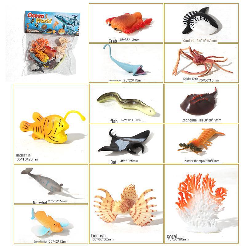 Children's Safari Dinosaur Animal Model Set