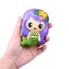 (H0915)Cute Mermaid Scented Super Slow Rising Kids Toy Stress Reliever Toy Squeeze Toy