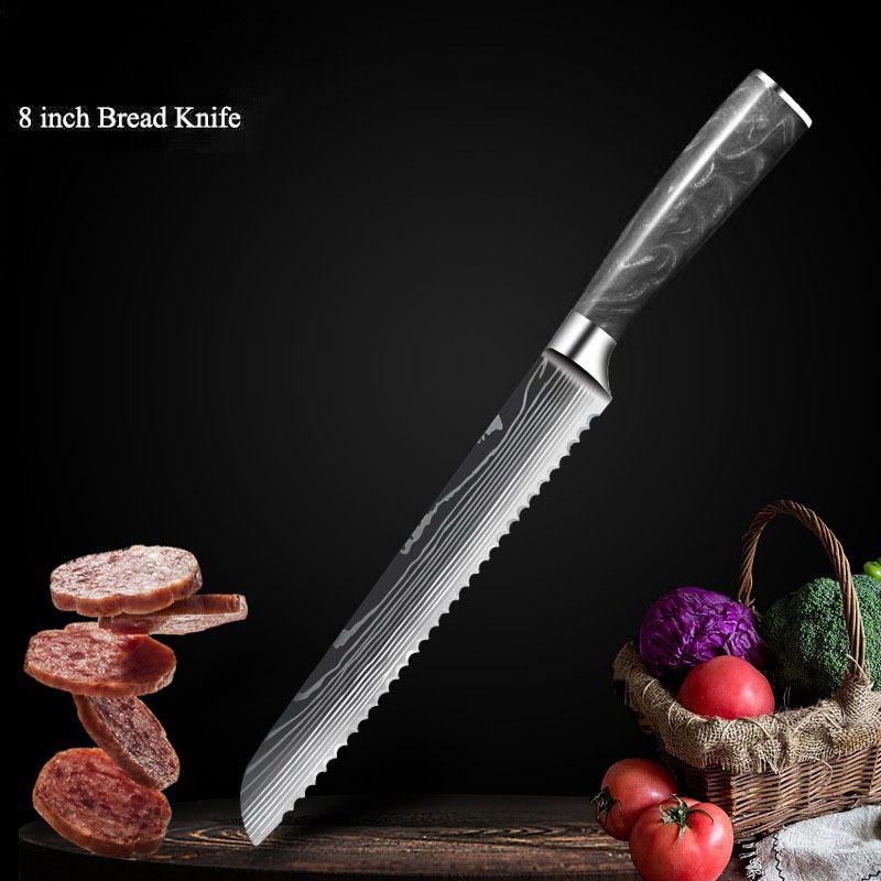 Kitchen Knives Stainless Steel Japanese Chef Knife Slicing Boning Peeling Meat Cutting Sushi Knife High-Quality Cooking Cutter