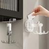 Suction Cup Six-Claw Swivel Hook- 360Dgree Rotating Six-Claw Suction Cup Hook,Kitchen Utensil Holder 360 Degrees Rotating Folding