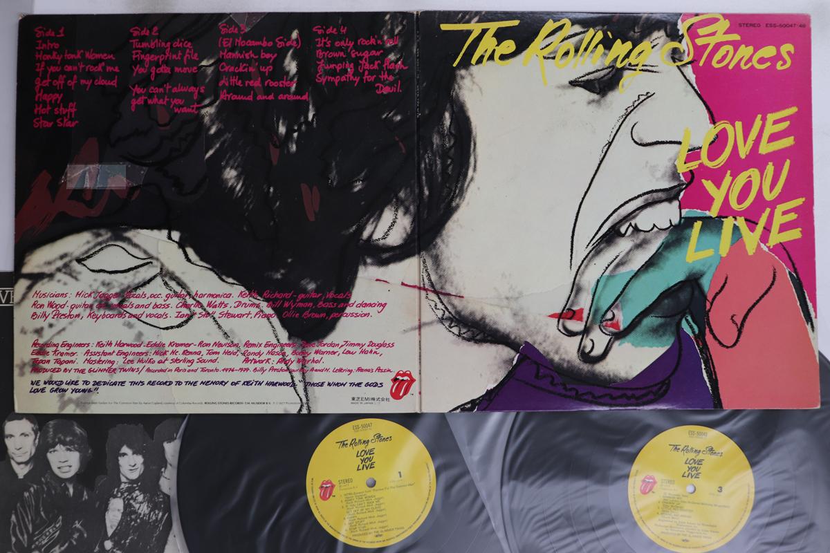 

LP Record ROLLING STONES - Love You Live ESS5004748 ROLLING STONES 1979 Japan Rock Used