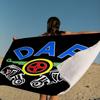 D-DAF T-Truck Logo Microfiber Beach Towel Absorbent Quick Dry Soft Yoga Swimming Resort Mountain Climbing Towel