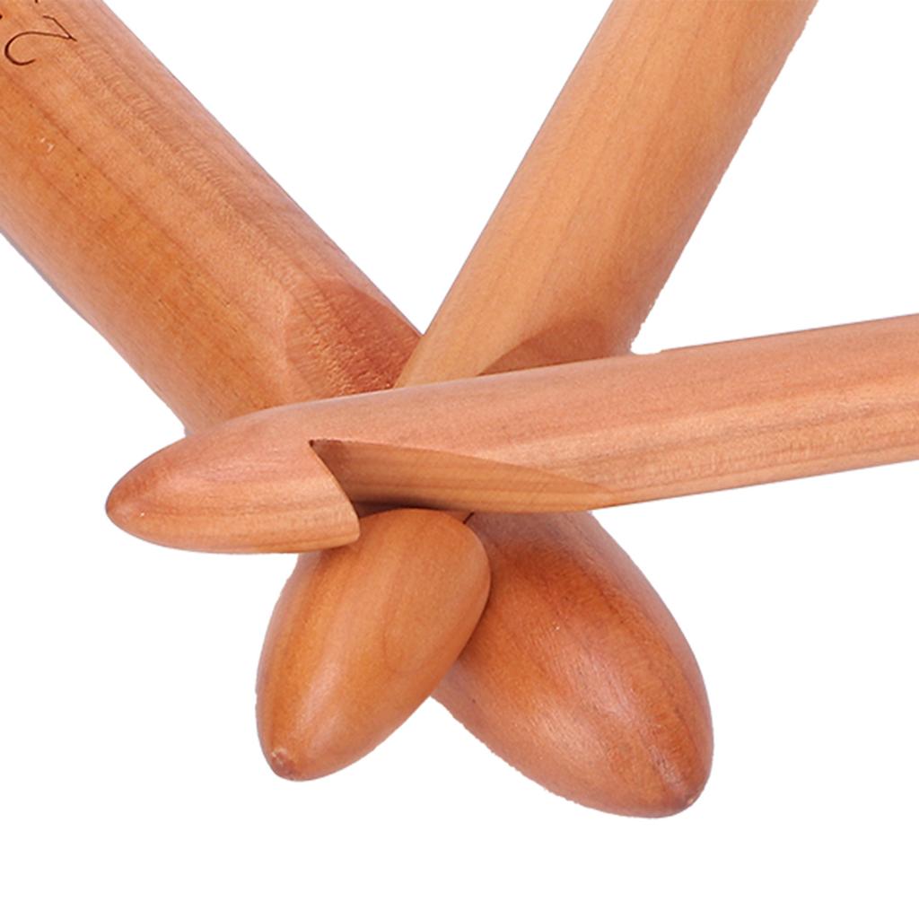 Bamboo Crochet Hook Handcrafted Knitting Needles Yarn Craft 20cmCelsius7.9in Large Crochet Hooks