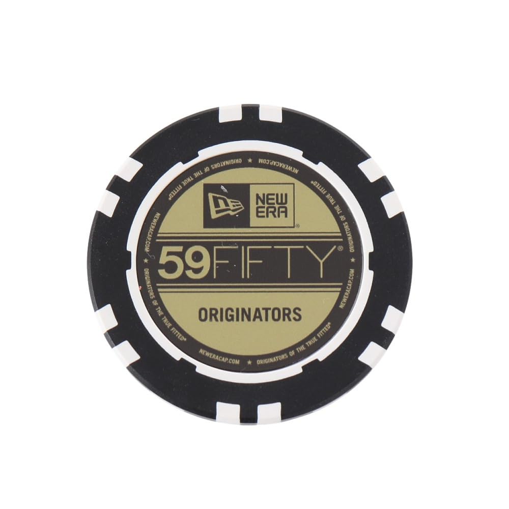 New Era Golf Chip Marker VS Logo Ball Marker Black/Gold 14110182 Accessory
