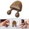 1pc Sandalwood Facial Massager for Eye & Nose Relief, Snail Shape Meridian Tool for Skincare, Relaxation, Beauty Care